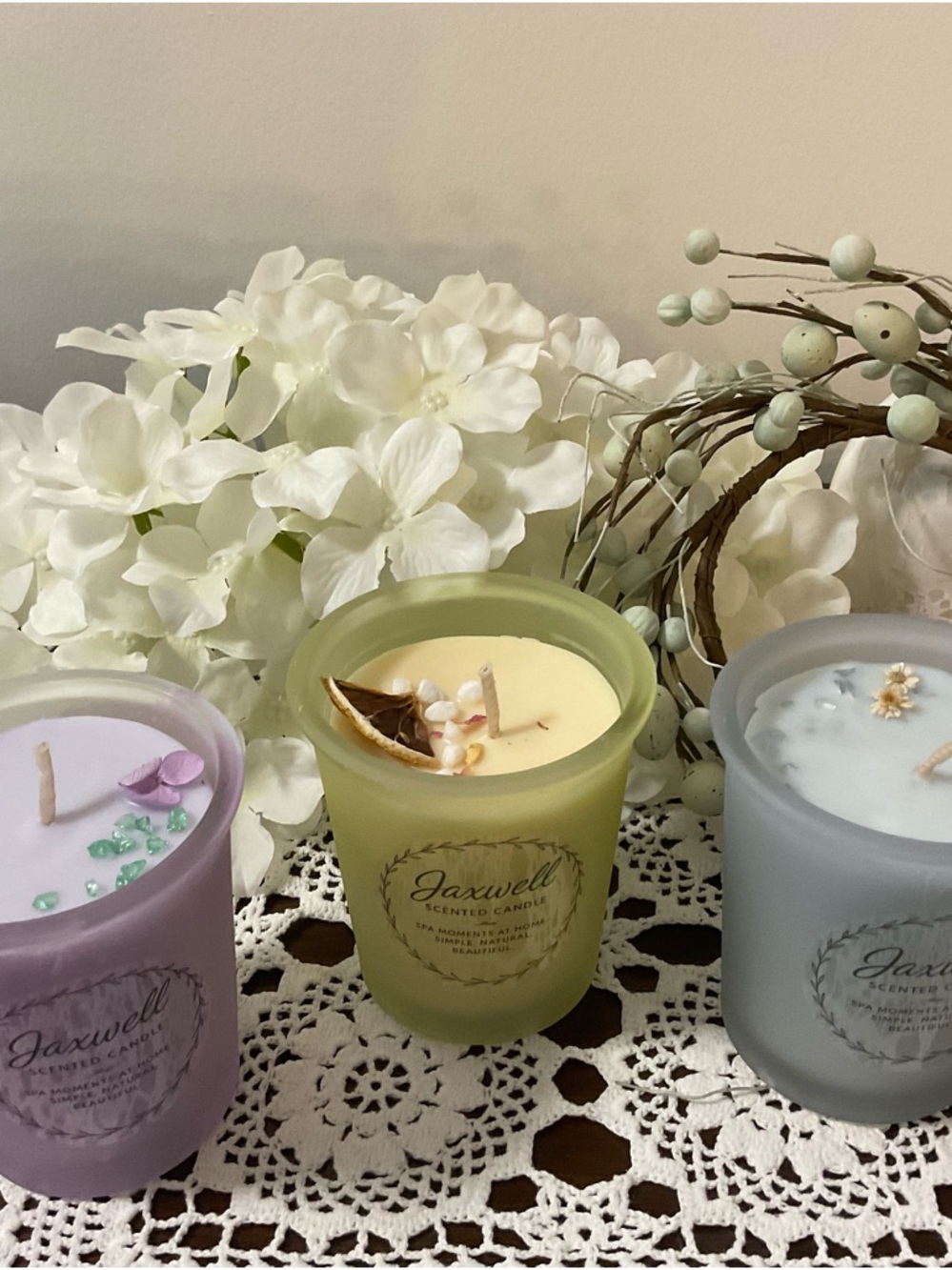 Scented Candle Set - Picture 2 of 4